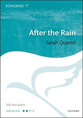 After the Rain SSA choral sheet music cover